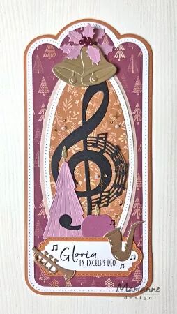 Die Craftables - Etiquettes fantaisie - Marianne Design