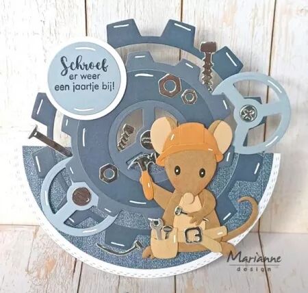 Die Craftables - Gears - Engrenages - Marianne Design