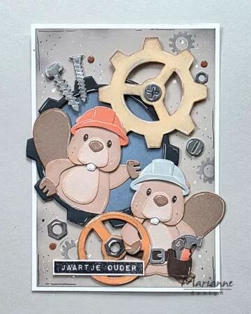 Die Craftables - Gears - Engrenages - Marianne Design