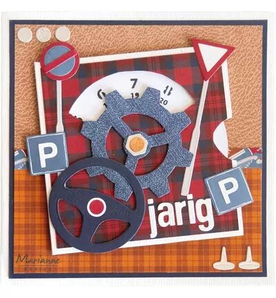 Die Craftables - Gears - Engrenages - Marianne Design