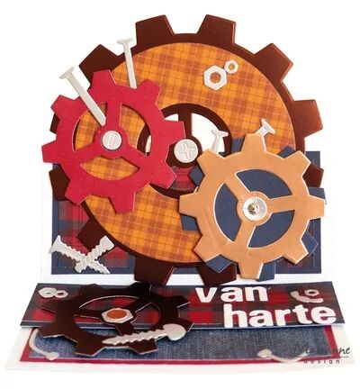 Die Craftables - Gears - Engrenages - Marianne Design