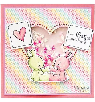 Die Craftables - Open Hearts - Coeurs ouverts - Marianne Design