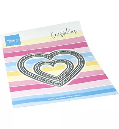 Die Craftables - Open Hearts - Coeurs ouverts - Marianne Design