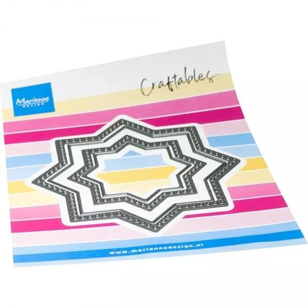 Die craftables - Open Star Set - �toiles - Marianne Design