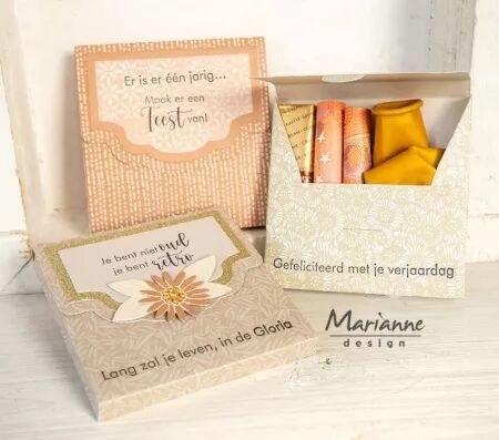 Die Craftables - Petite bo&icirc;te cadeau - Little gift box - Marianne Design