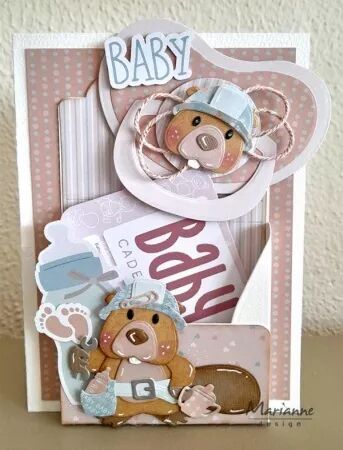 Die Craftables - Petite bo&icirc;te cadeau - Little gift box - Marianne Design