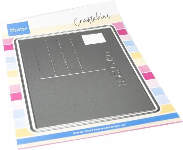 Die craftables - Postcard - Carte postale - Marianne Design