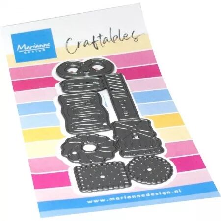 Die Craftables - Punch die XL - cookies - Marianne Design