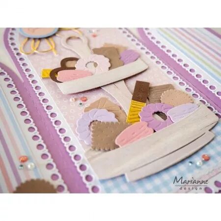 Die Craftables - Punch die XL - cookies - Marianne Design