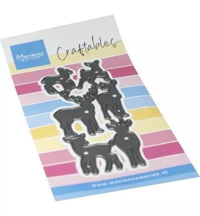 Die Craftables - Punch die XL- Deer - Marianne Design