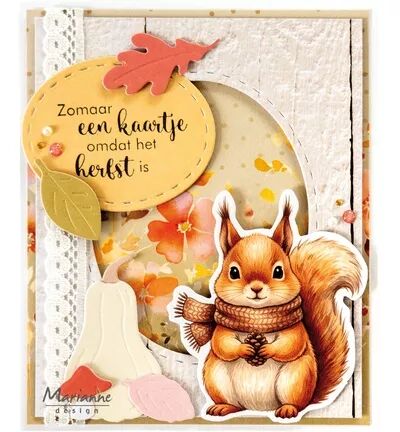 Die Craftables - Punch die XL- Pumpkins - Marianne Design