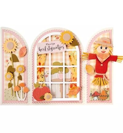 Die Craftables - Punch die XL- Pumpkins - Marianne Design