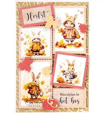 Die Craftables - Punch die XL- Pumpkins - Marianne Design