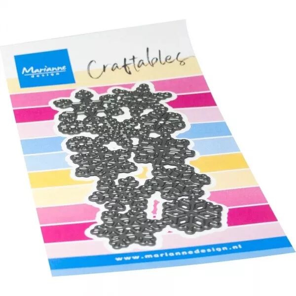 Die craftables - Punch Die XL Ice Crystals - Marianne Design