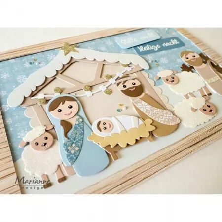 Die Craftables - Sheep Mouton by Marleen - Marianne design