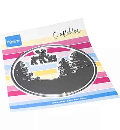 Die Craftables - silhouette - Winter scenery - 