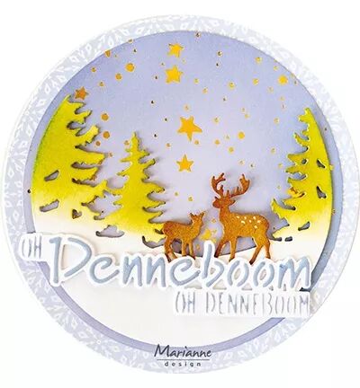 Die Craftables - silhouette - Winter scenery - 