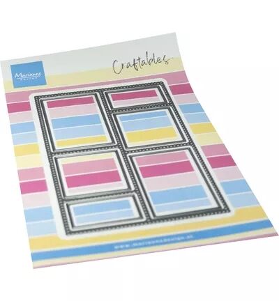 Die Craftables - Stamp layout A6 - Marianne Design