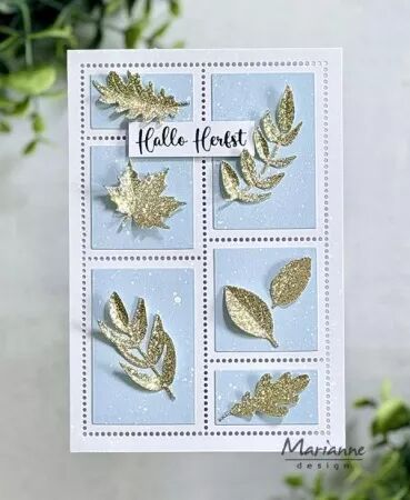 Die Craftables - Stamp layout A6 - Marianne Design