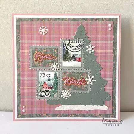 Die Craftables - Stamp layout square - Marianne Design