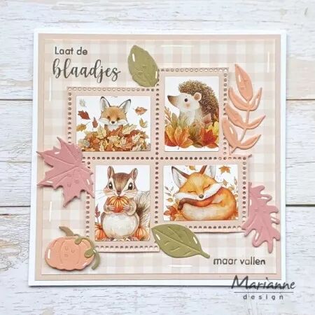 Die Craftables - Stamp layout square - Marianne Design