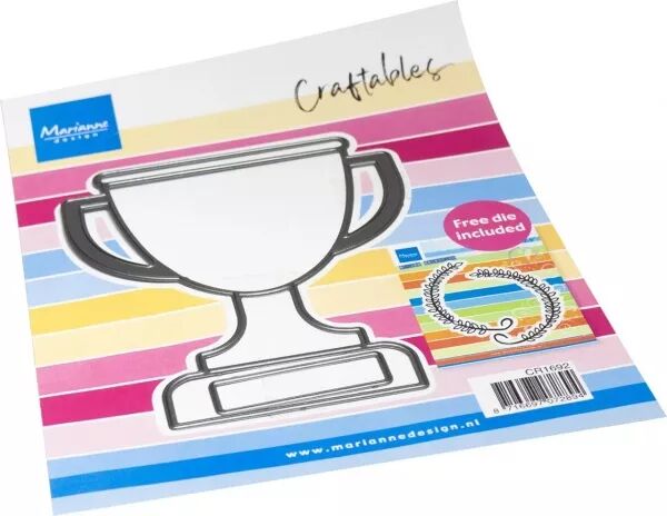Die Craftables - Trophy XL - Marianne design