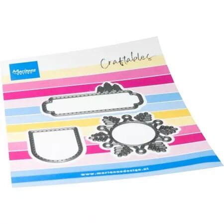 Die craftables - Winter Labels - Marianne Design