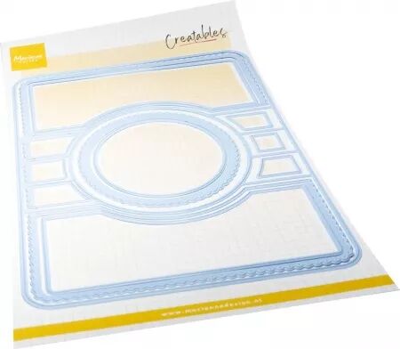 Die Creatables -  - Swing-Fold Circle - Rond pliage pivotant - Marianne design