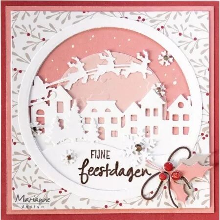 Die Creatables -  Père Noël sur son traineau - Marianne Design