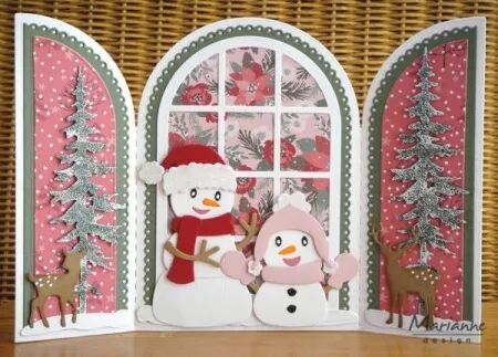 Die Creatables - Arch Window - Fen&ecirc;tre cintr&eacute;e - Marianne Design
