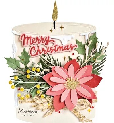 Die Creatables - Bougie (XL) - Candle - Marianne Design