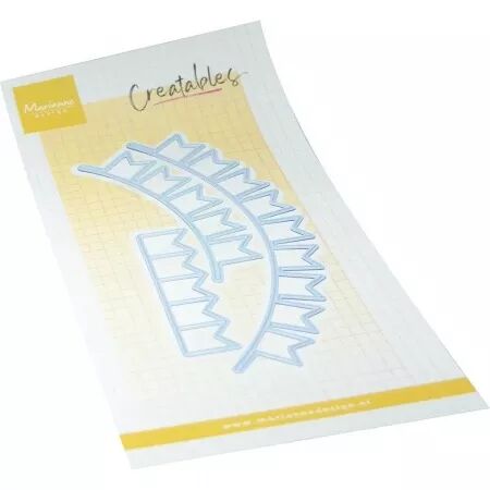 Die Creatables - Flag banner - banderole,banni&egrave;re - Marianne Design