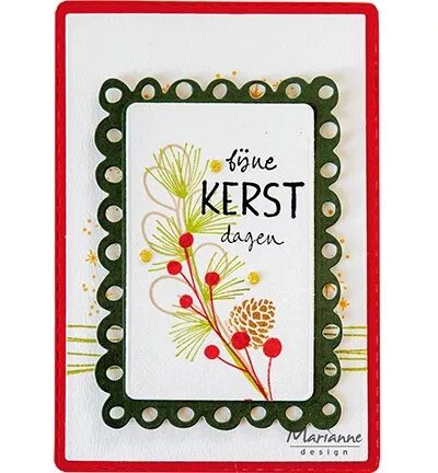 Die Creatables - Gift card - Marianne design