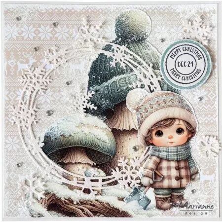 Die Creatables - Ice crystals - circle - Marianne design