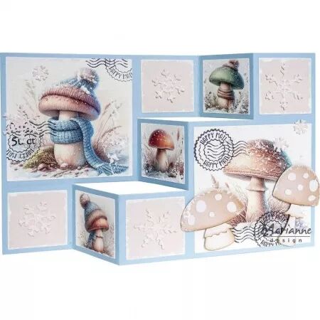 Die Creatables - Lay out - stair card - Marianne design