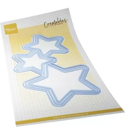 Die Creatables - Lay out Stars - Carte carr�e 3D - Marianne Design