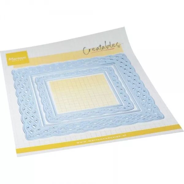 Die Creatables - Set carr�s en osier - Marianne Design