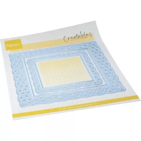 Die Creatables - Set carr&eacute;s en osier - Marianne Design