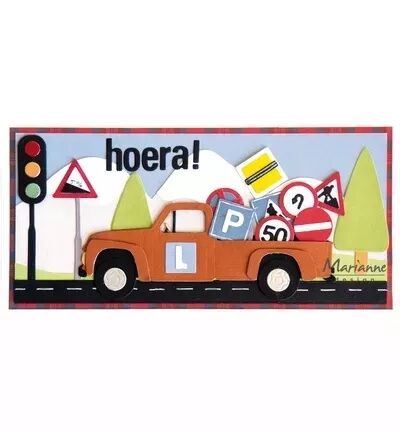 Die Creatables - Truck - Camion - Marianne Design