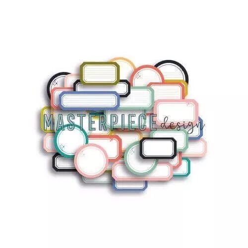 Die-cuts - 52 �tiquettes d\'�colier