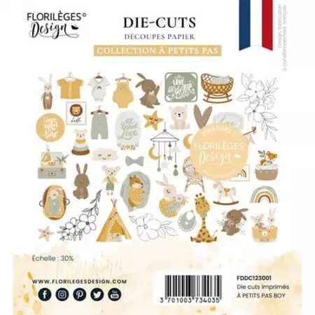 Die cuts - A Petits Pas - Boy