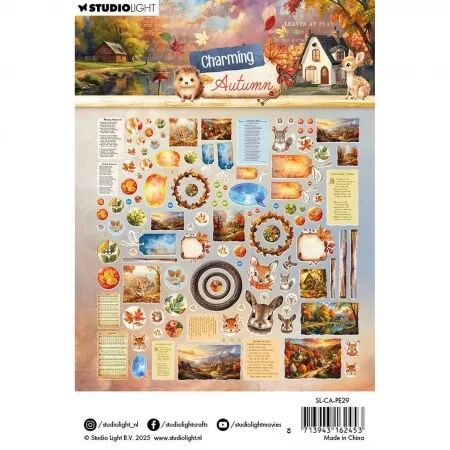 Die cuts - Charming Autumn - Labels, images & animals - Studio Light