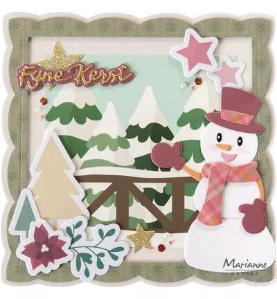 Die-Cuts - Christmas elements -  Marianne Design
