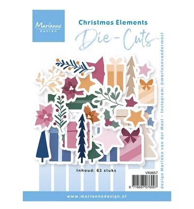 Die-Cuts - Christmas elements -  Marianne Design