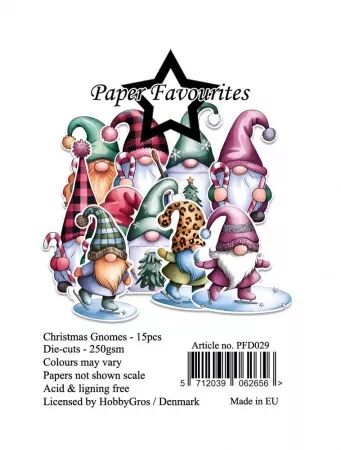 Die cuts - Christmas Gnomes - Paper Favourites