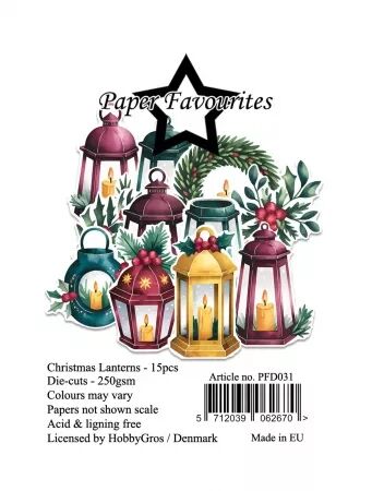 Die cuts - Christmas Lanterns - Paper Favorites