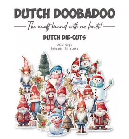 Die-cuts - Cold days - Dutch Doobadoo