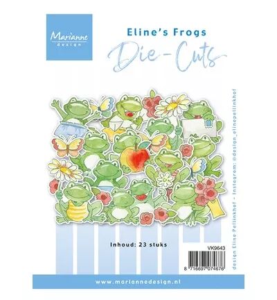 Die-Cuts - Eline\'s frogs -  Marianne Design