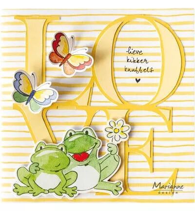 Die-Cuts - Eline\'s frogs -  Marianne Design