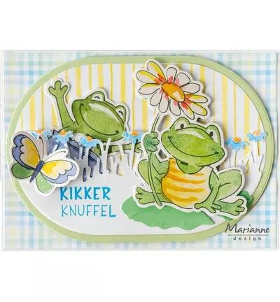 Die-Cuts - Eline\'s frogs -  Marianne Design